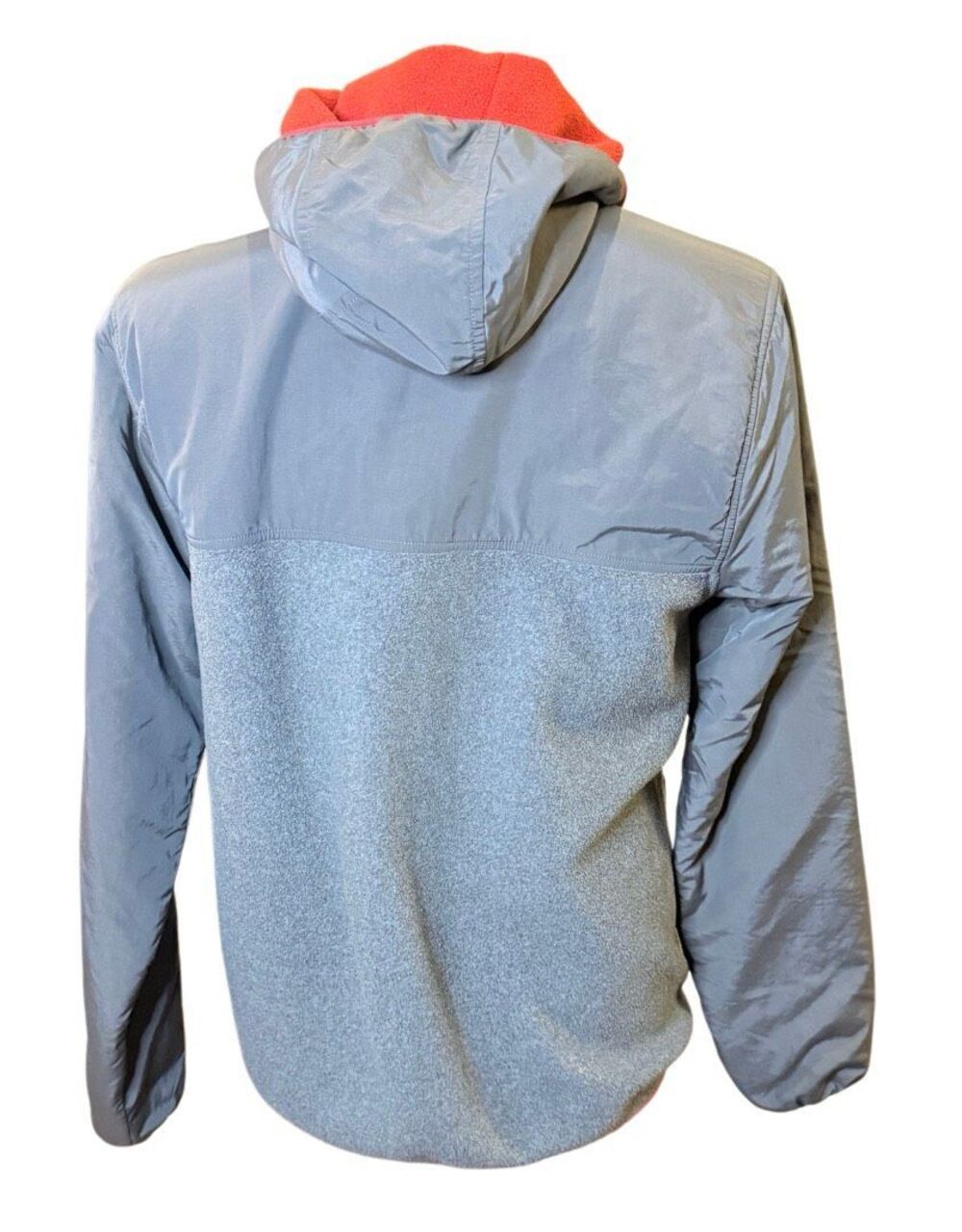 Patagonia Men’s Shelled Synchilla Snap-T Hoody Grey Fleece & Nylon Shell Medium - Picture 3 of 16